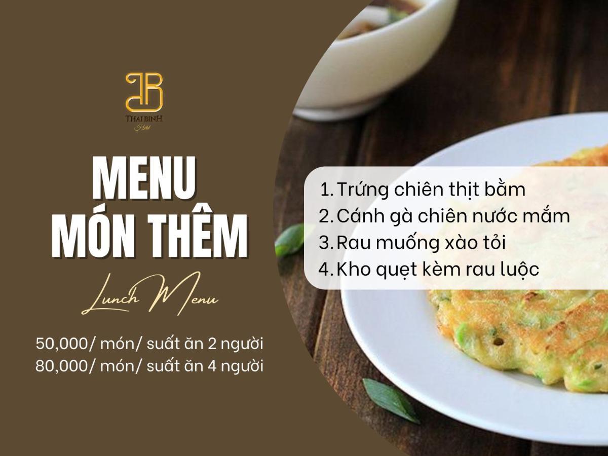 Chi Khu Co Ong Khach San Thai Binh מראה חיצוני תמונה
